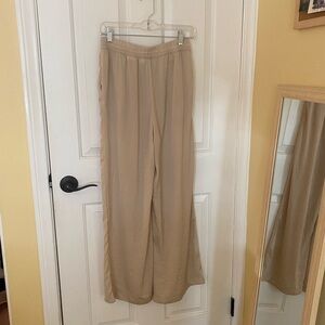 Zara summer silk pants